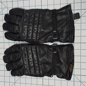 GORE-TEX Black Flexor by Rinehart Best Defense Black Riding Gloves